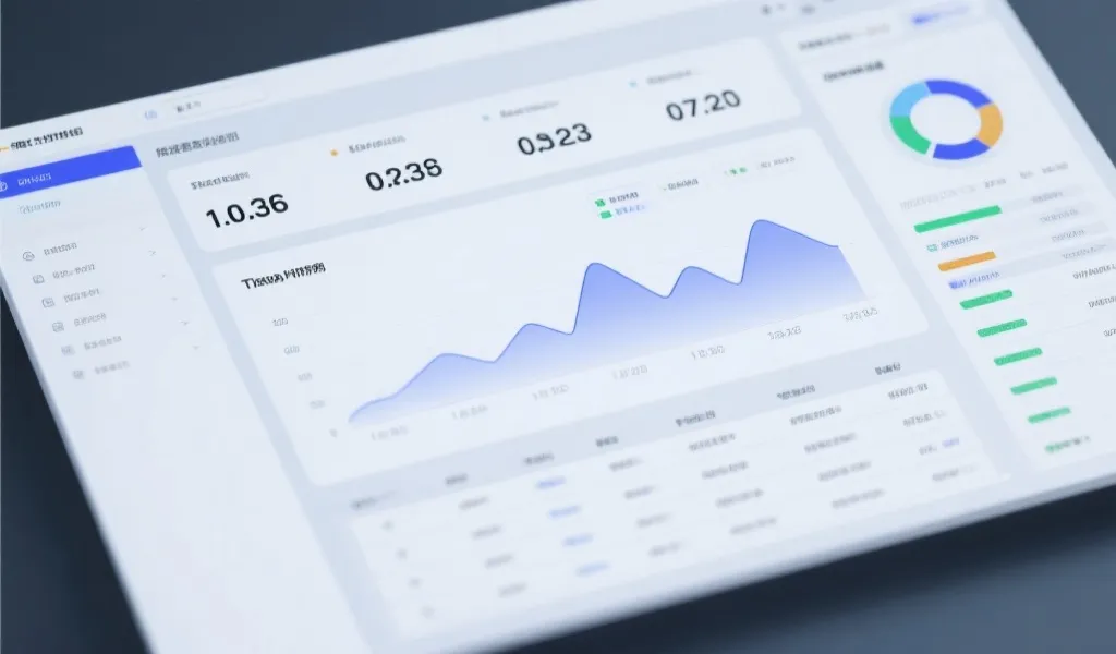 数字表格、数据可视化界面