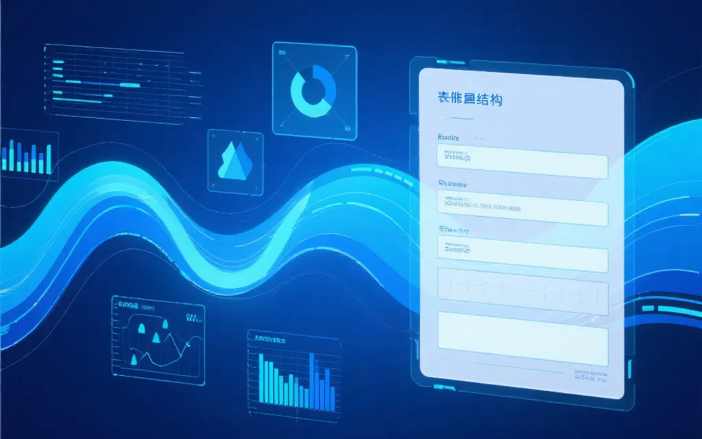 数据结构化与交互设计示意图